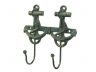 Antique Bronze Cast Iron Decorative Anchor Hooks 7 - 2