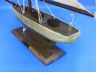 Wooden Rustic Columbia Model Sailboat Decoration 16 - 9