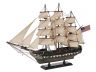 Wooden Rustic USS Constitution Tall Model Ship 24 - 2
