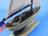 Wooden Rustic Enterprise Model Sailboat Decoration 16 - 2
