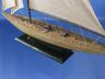 Wooden Rustic Enterprise Model Sailboat Decoration 60 - 3