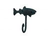 Seaworn Blue Cast Iron Fish Key Hook 6 - 2