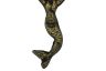 Antique Gold Cast Iron Swimming Mermaid Bottle Opener 7 - 4