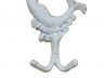 Whitewashed Cast Iron Mermaid Key Hook 6 - 4
