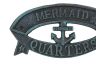 Seaworn Blue Cast Iron Mermaid Quarters Sign 8 - 1
