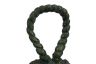 Antique Seaworn Bronze Cast Iron Sailors Knot Door Stopper 10 - 3