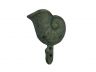 Antique Seaworn Bronze Cast Iron Nautilus Hook 5 - 1
