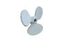 Whitewashed Cast Iron Propeller Paperweight 4 - 1