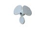 Whitewashed Cast Iron Propeller Paperweight 4 - 2