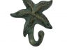 Antique Seaworn Bronze Cast Iron Starfish Hook 4 - 4