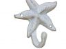 Whitewashed Cast Iron Starfish Hook 4 - 4