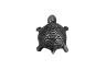 Antique Silver Cast Iron Turtle Paperweight 5 - 6