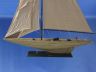 Wooden Rustic Intrepid Model Sailboat Decoration 60 - 7