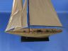 Wooden Rustic Intrepid Model Sailboat Decoration 60 - 8