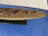 Wooden Rustic Intrepid Model Sailboat Decoration 60 - 2