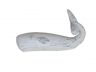 Whitewashed Cast Iron Whale Hook 6 - 4