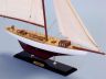 Wooden Columbia Limited Model Sailboat 25 - 5