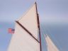 Wooden Columbia Limited Model Sailboat 25 - 6