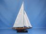 Wooden Endeavour Model Sailboat Decoration 35 - 18