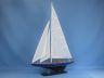 Wooden Velsheda Model Sailboat Decoration 35 - 16