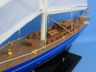 Wooden Velsheda Model Sailboat Decoration 35 - 5