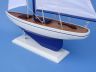 Wooden Pacific Sailboat Model Sailboat Decoration 25 - 5
