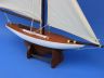 Wooden Americas Cup Contender Model Sailboat Decoration 18 - 2