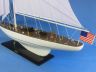 Wooden Intrepid Model Sailboat Decoration 60 - 10