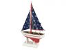 Wooden Starry Night Model Sailboat 9 - 2