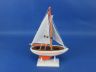 Wooden Orange Pacific Sailer Model Sailboat Decoration 9 - 3