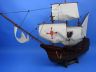 Wooden Santa Maria with Embroidery Tall Model Ship 30  - 6