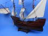 Wooden Santa Maria with Embroidery Tall Model Ship 30  - 7