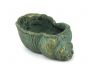 Antique Bronze Cast Iron Triton Seashell Decorative Tealight Holder 5 - 3