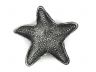 Antique Silver Cast Iron Starfish Decorative Bowl 8 - 1