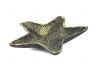 Antique Gold Cast Iron Starfish Decorative Bowl 8 - 2