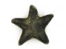 Antique Gold Cast Iron Starfish Decorative Bowl 8 - 1
