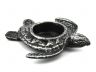 Antique Silver Cast Iron Turtle Decorative Tealight Holder 4.5 - 1