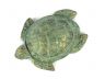 Antique Bronze Cast Iron Decorative Turtle Paperweight 4 - 1