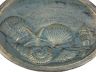 Seaworn Bronze Cast Iron Decorative Seashell Bowl 8 - 1