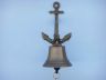 Antique Brass Hanging Anchor Bell 8 - 1