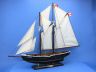 Wooden Bluenose Model Sailboat Decoration 24 - 9
