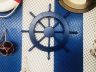 Dark Blue Decorative Ship Wheel 18 - 1