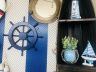 Dark Blue Decorative Ship Wheel 18 - 2