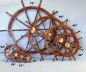 Deluxe Class Wood and Brass Decorative Ship Wheel 48 - 10