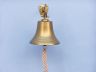 Antique Brass Hanging Ships Bell 11 - 1