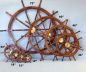 Deluxe Class Wood and Brass Decorative Ship Wheel 24 - 7