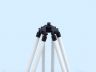 Standing Oil-Rubbed Bronze with White Leather and White Stand Harbor Master Telescope 30 - 11