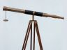 Admiral Floor Standing Antique Brass Telescope 60 - 10