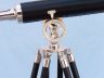 Floor Standing Chrome - Leather Griffith Astro Telescope 50 - 4