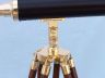 Floor Standing Brass-Leather Harbor Master Telescope 50 - 4